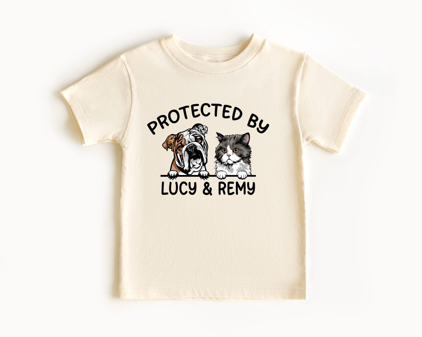 Protected By Pets Onesie - Custom Baby Onesie