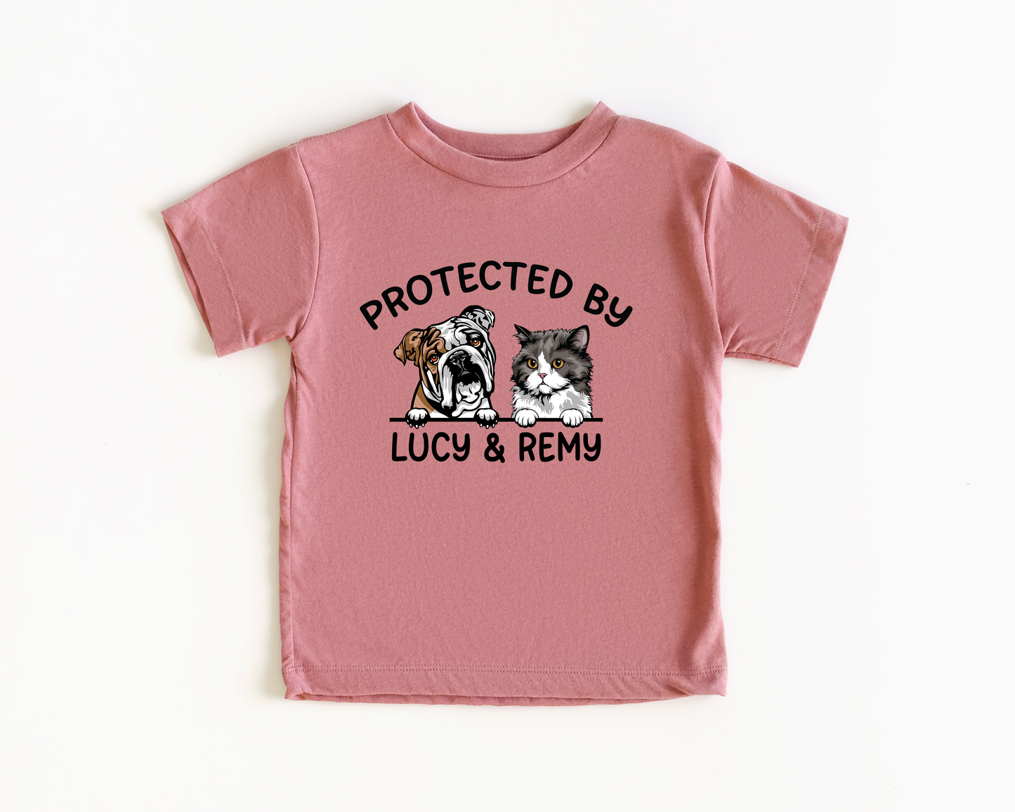 Protected By Pets Onesie - Custom Baby Onesie