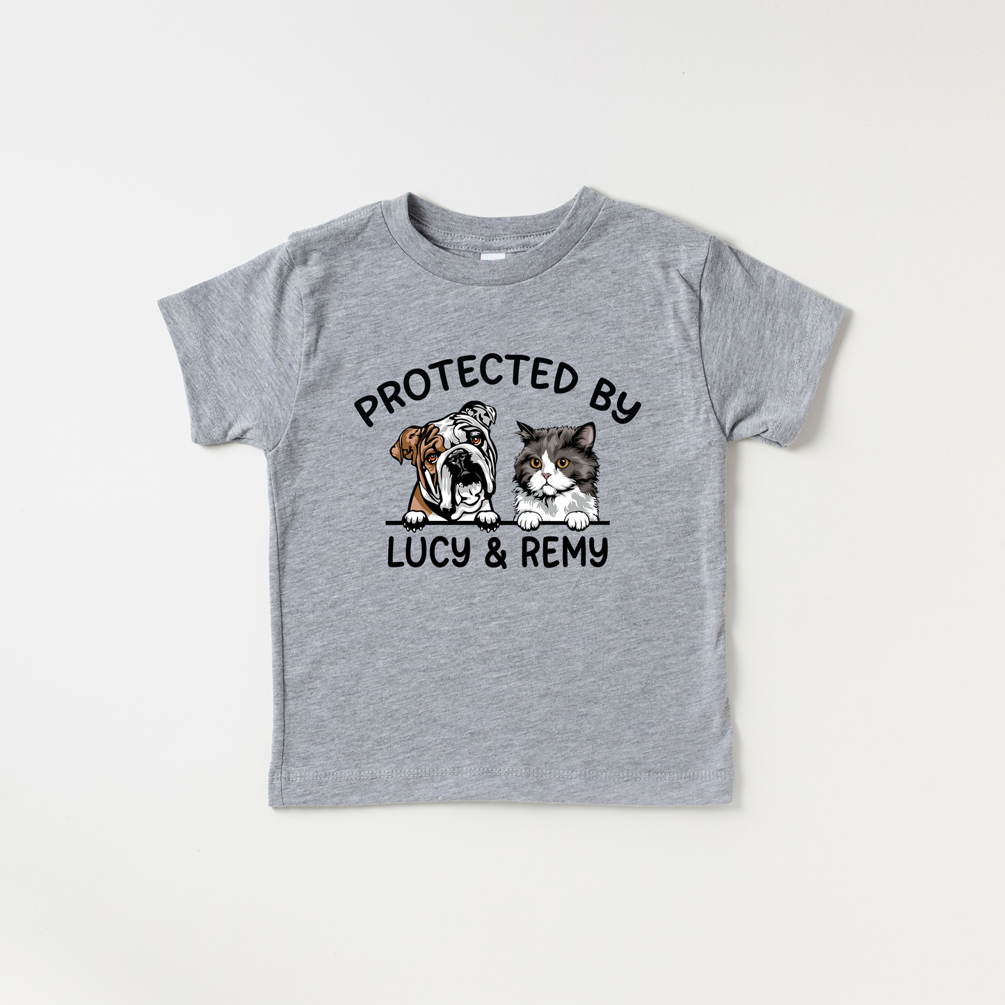 Protected By Pets Onesie - Custom Baby Onesie