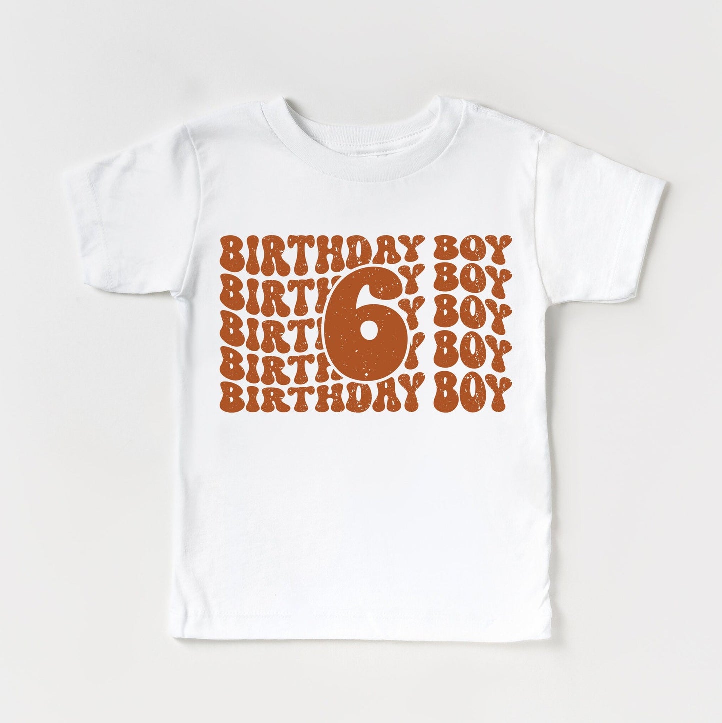 6th Birthday Boy Shirt