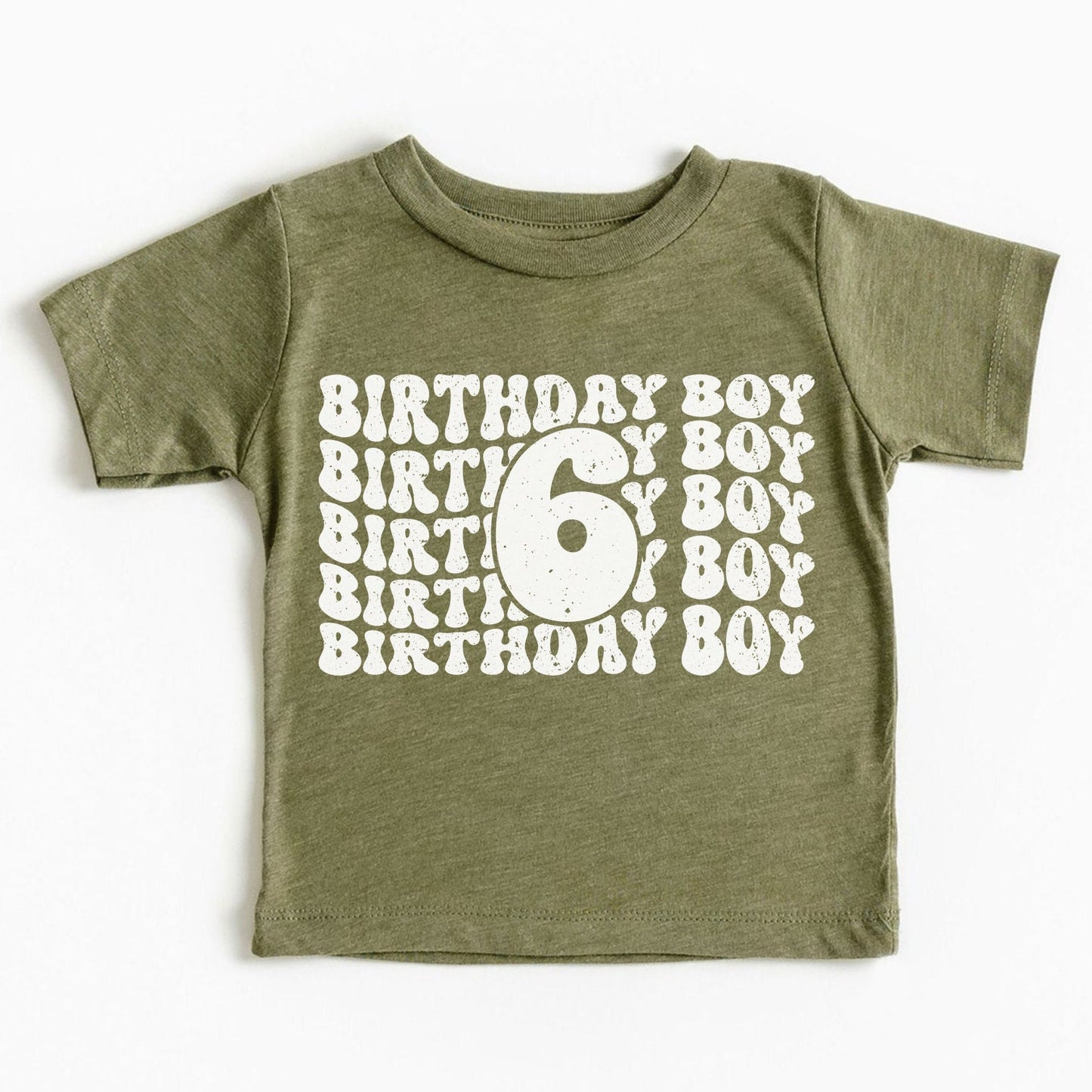6th Birthday Boy Shirt