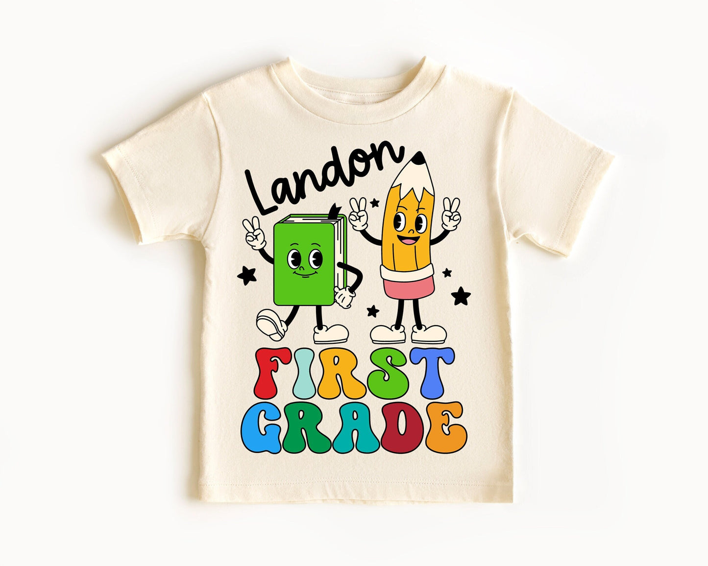 Personalized First Grade Shirt