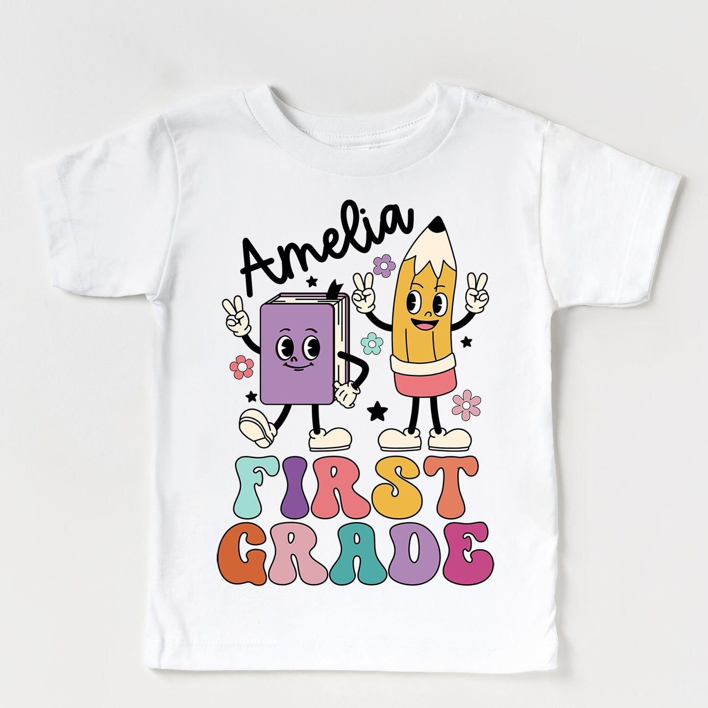 Personalized First Grade Shirt