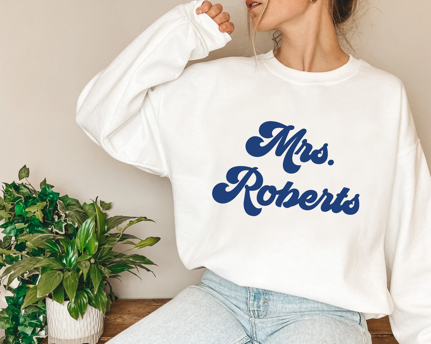 Personalized Bride Sweatshirt