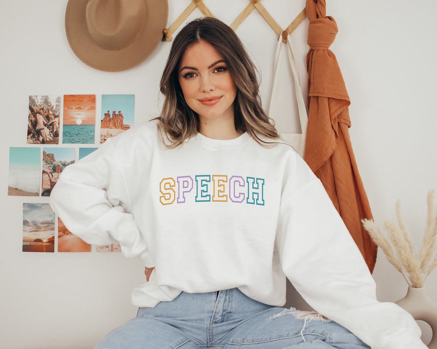 Retro Speech Sweatshirt