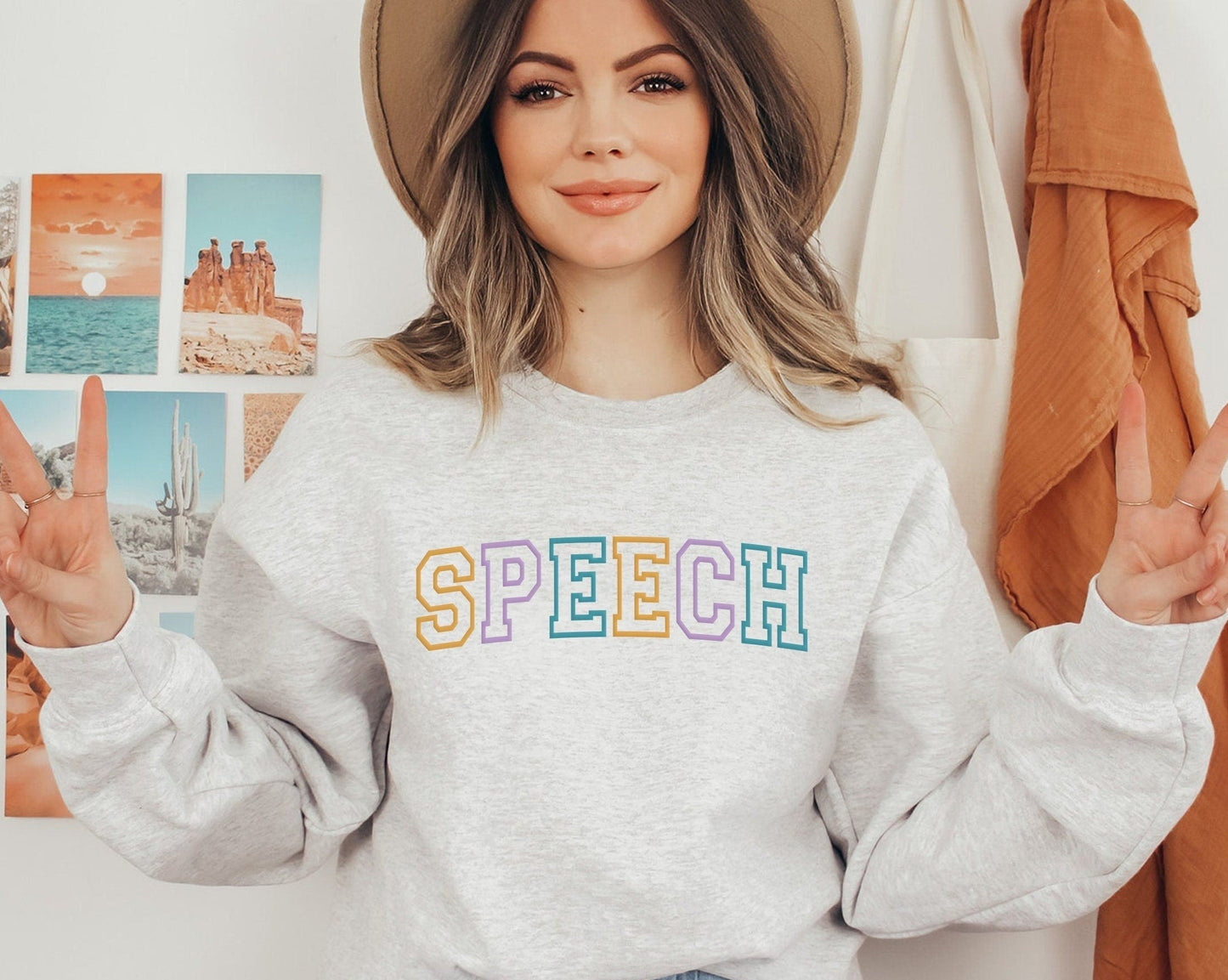 Retro Speech Sweatshirt