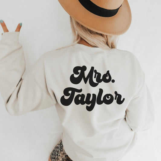 Mrs. Bride Sweatshirt