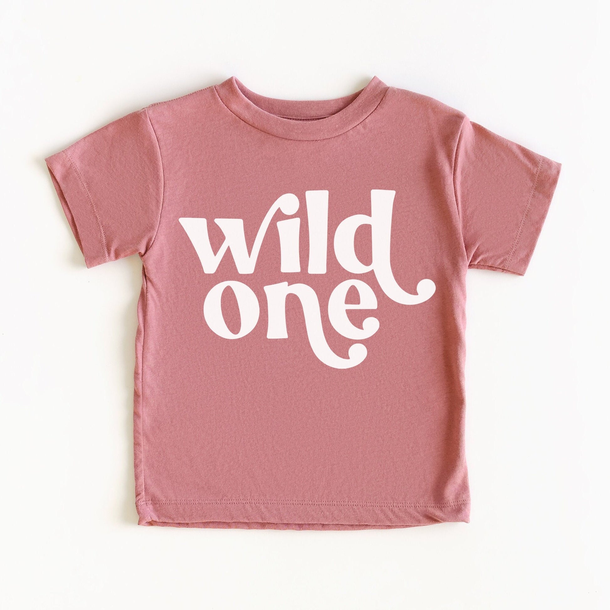 Wild One Shirt, Retro Wild One Shirt, First Birthday Outfit, Boy Wild One T-Shirt, Gender Neutral First Birthday, Olive Green