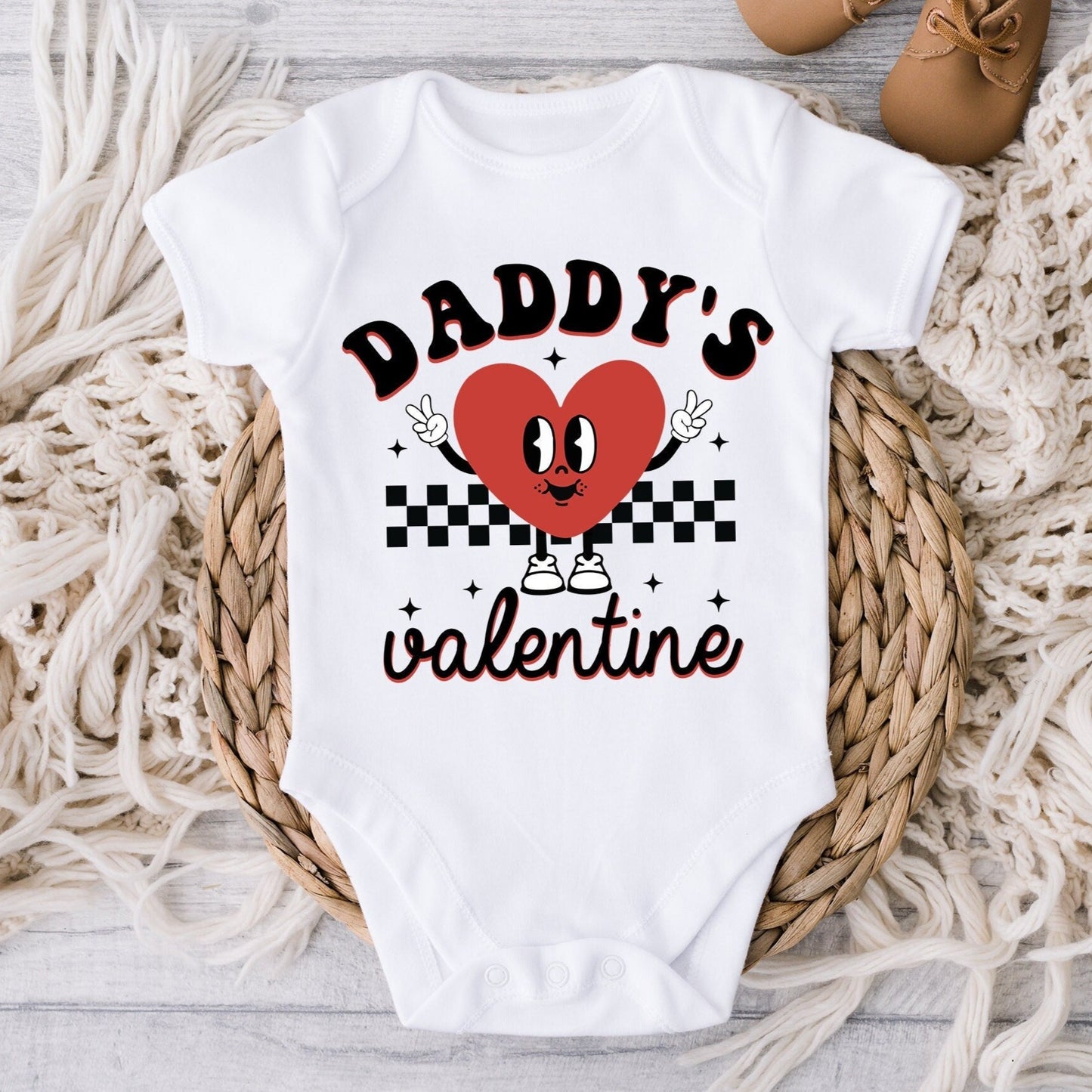 Daddy's Valentine Onesie