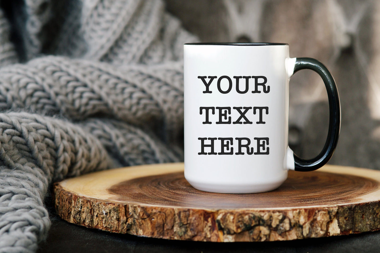 Custom Text Coffee Mug