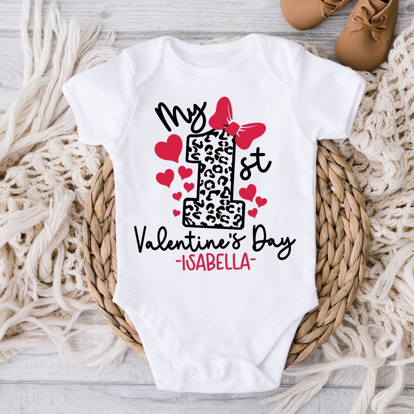 My First Valentine's Day Onesie