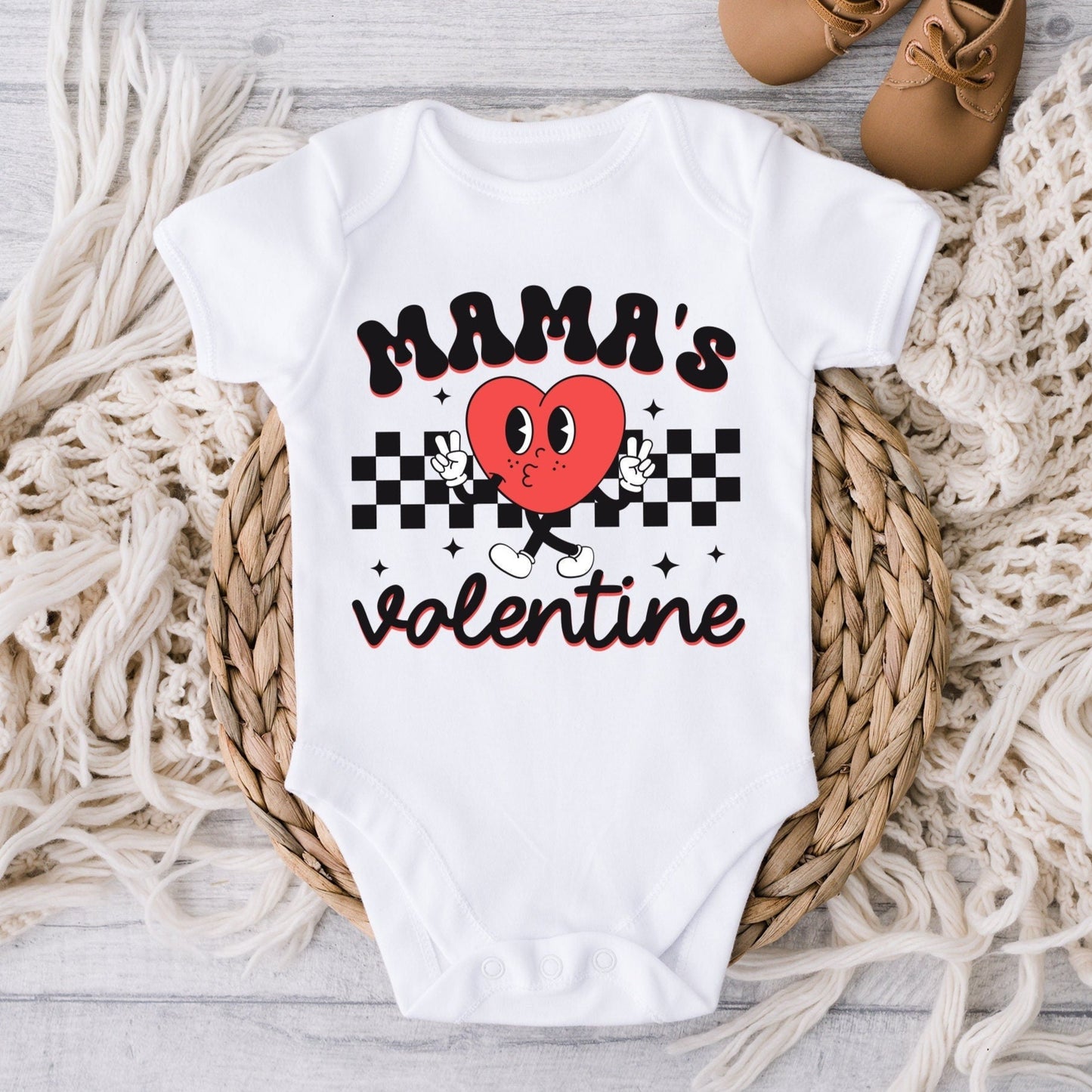 Mama's Valentine Onesie