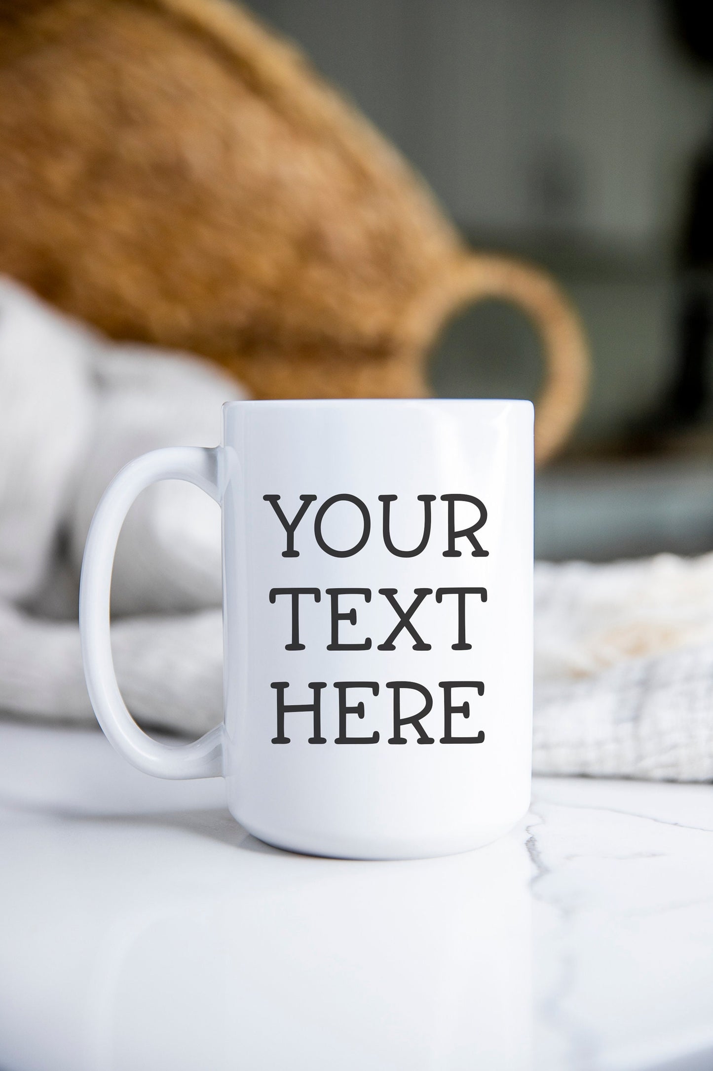 Custom Text Coffee Mug