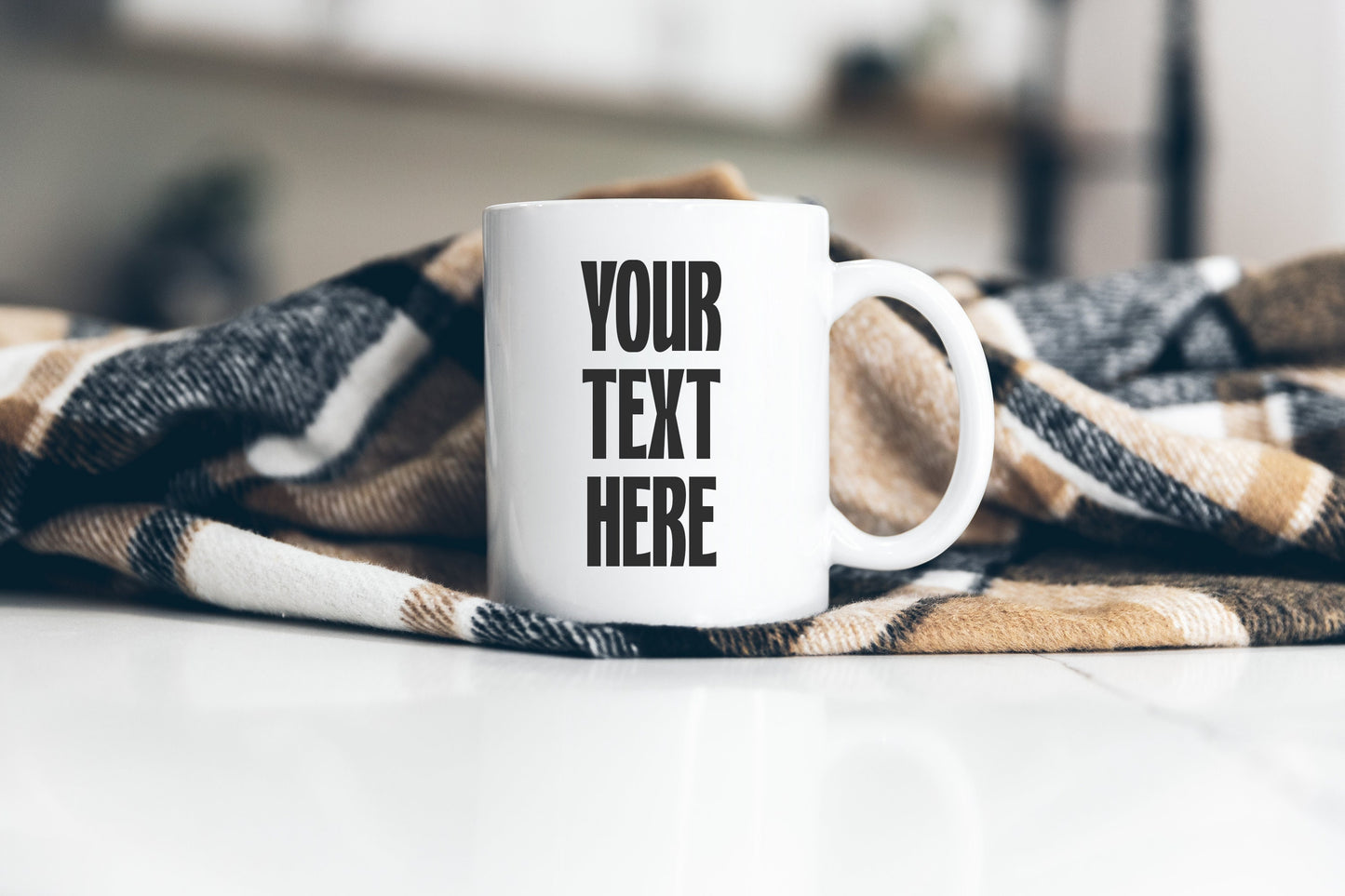 Custom Text Coffee Mug