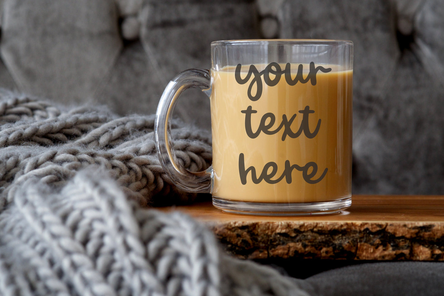 Custom Text Coffee Mug