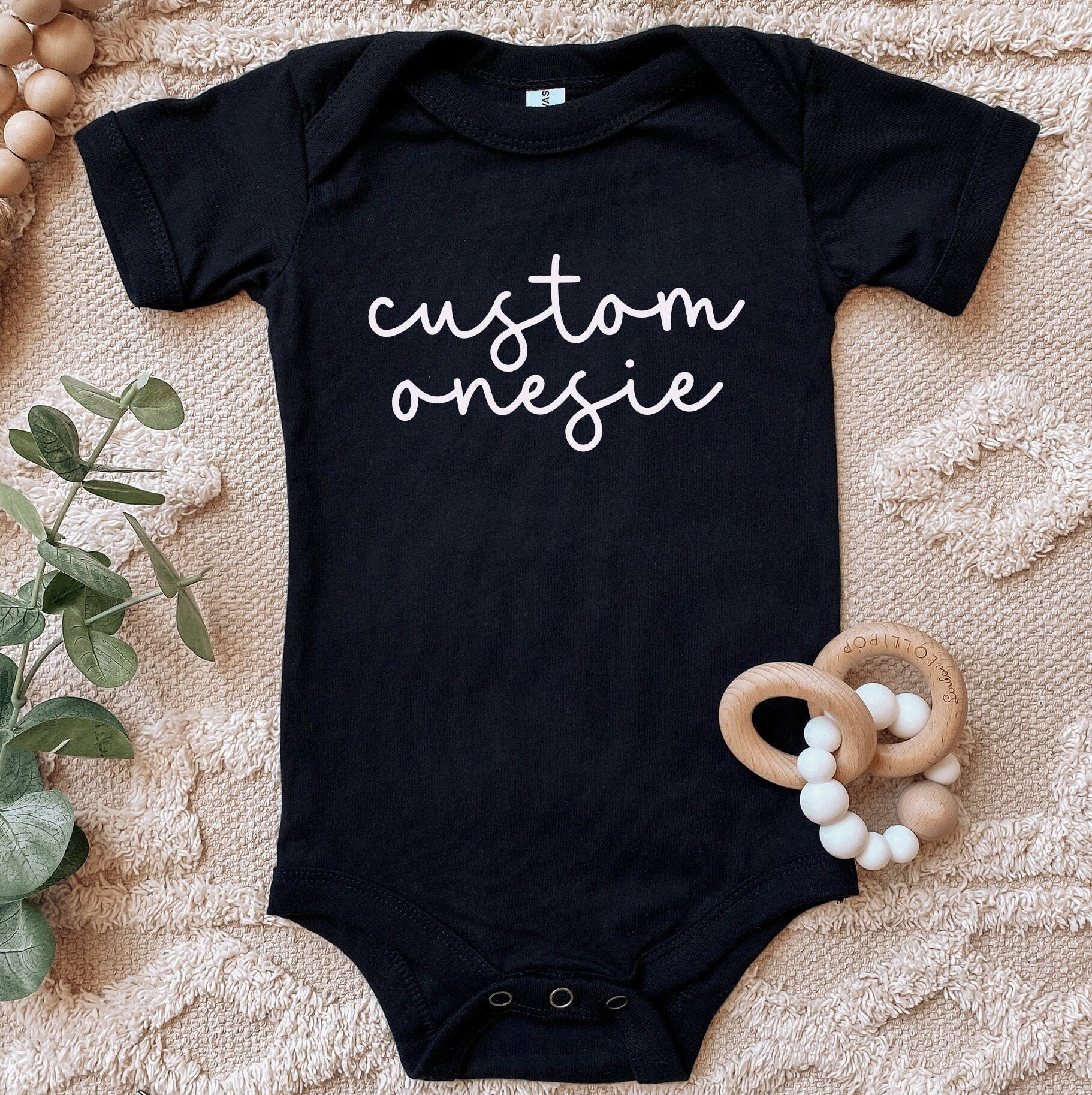 Custom Onesie®, Personalized Baby Onesie®, Baby Shower Gift, Custom Text Onesie®, Custom Baby Gift, Newborn Custom Onesie®, Baby Girl, Boy