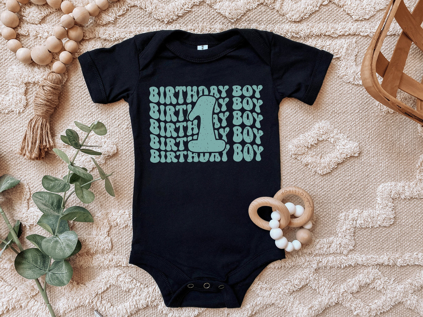 1st Birthday Boy Onesie