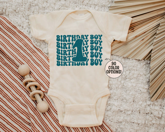 1st Birthday Boy Onesie