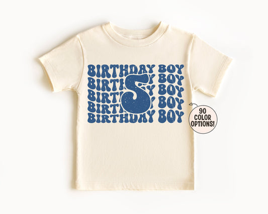 5th Birthday Boy Shirt