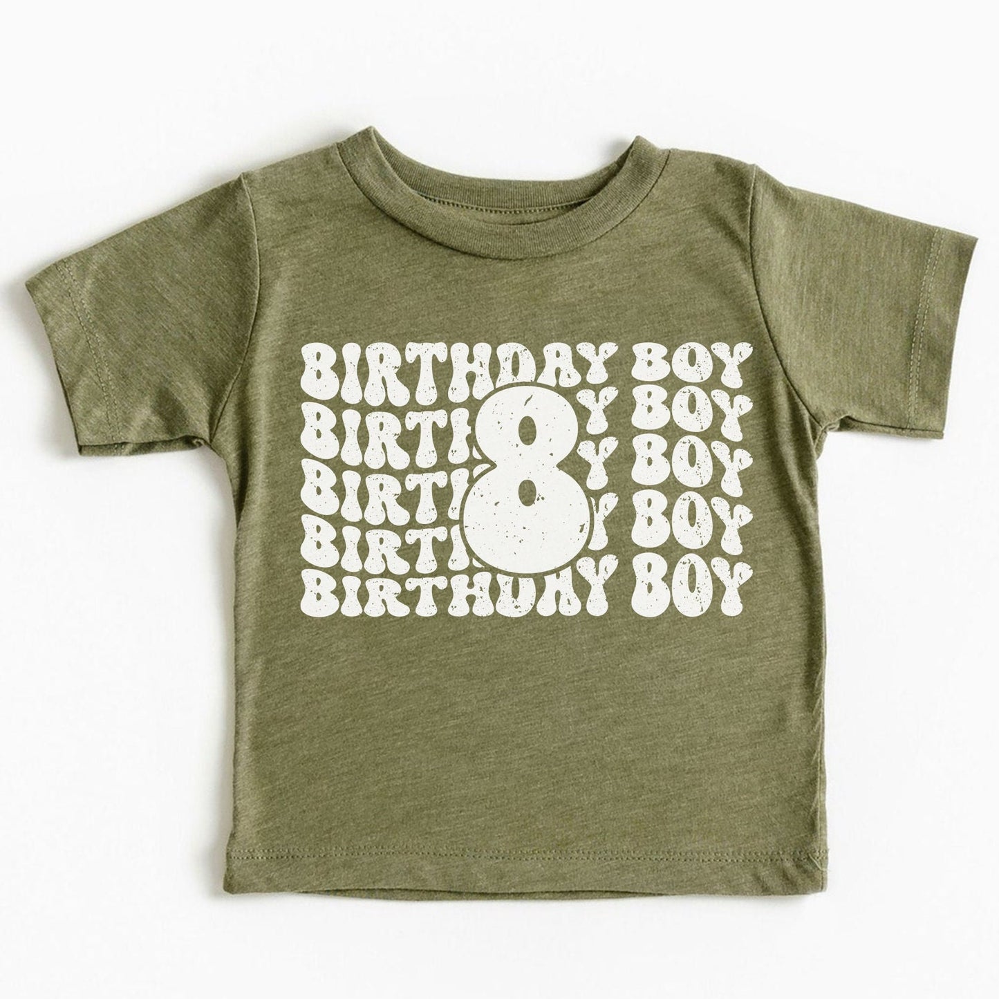 8th Birthday Boy Shirt