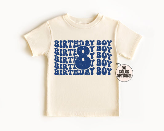 8th Birthday Boy Shirt