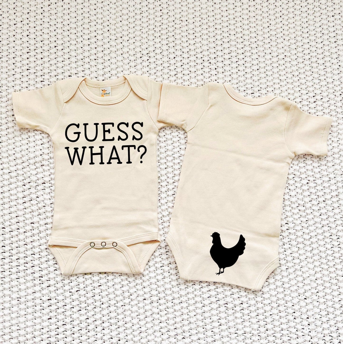 Guess What Chicken Butt Onesie