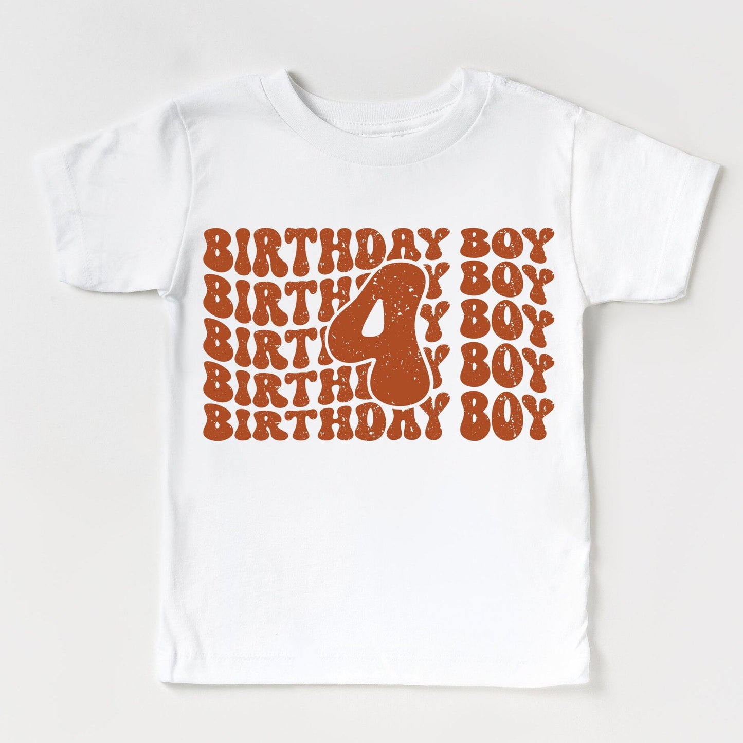 4th Birthday Boy Shirt