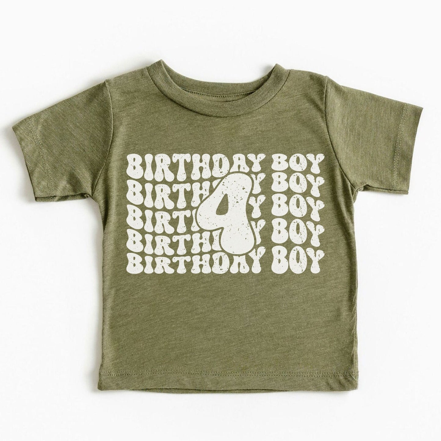 4th Birthday Boy Shirt