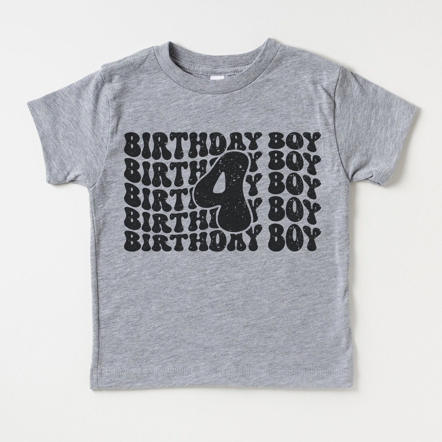 4th Birthday Boy Shirt