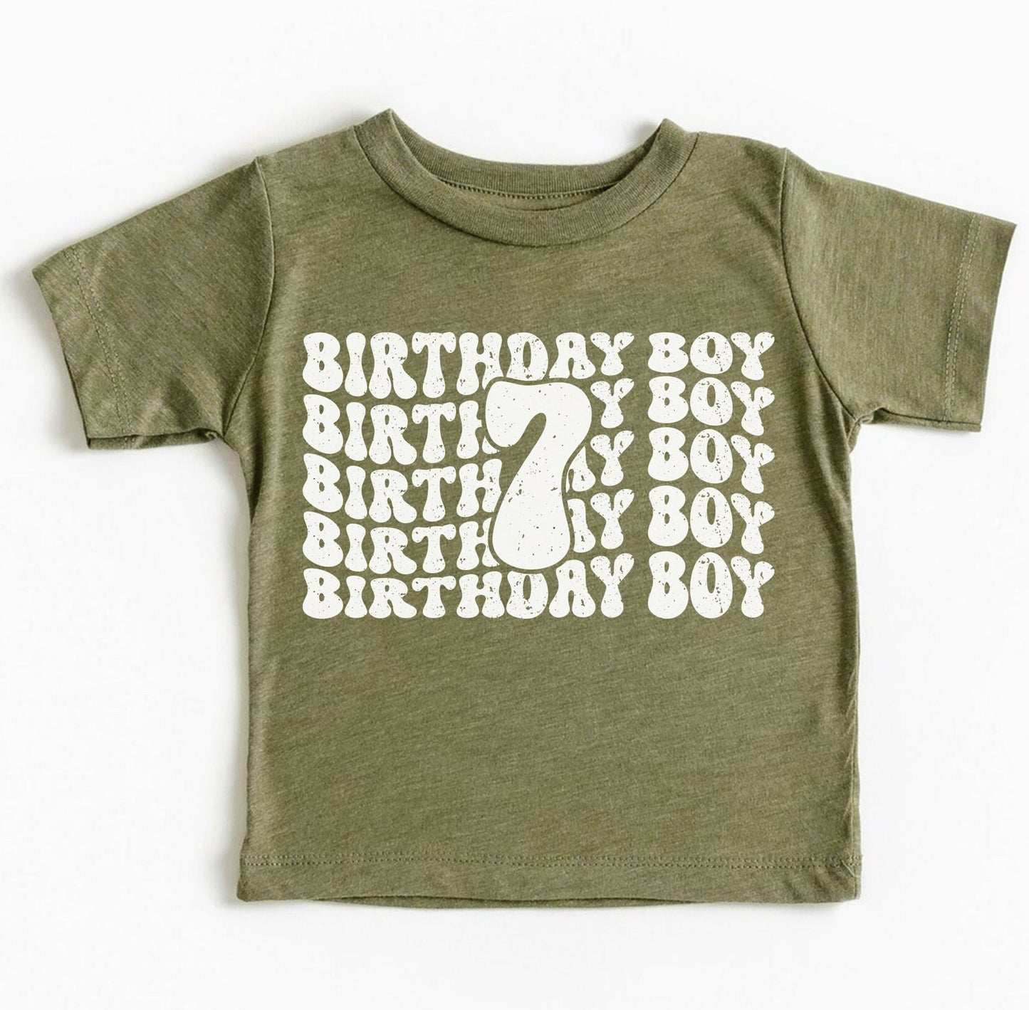 7th Birthday Boy Shirt