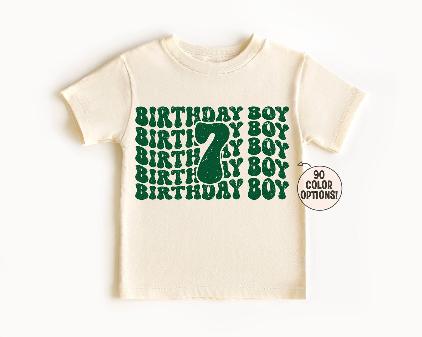 7th Birthday Boy Shirt