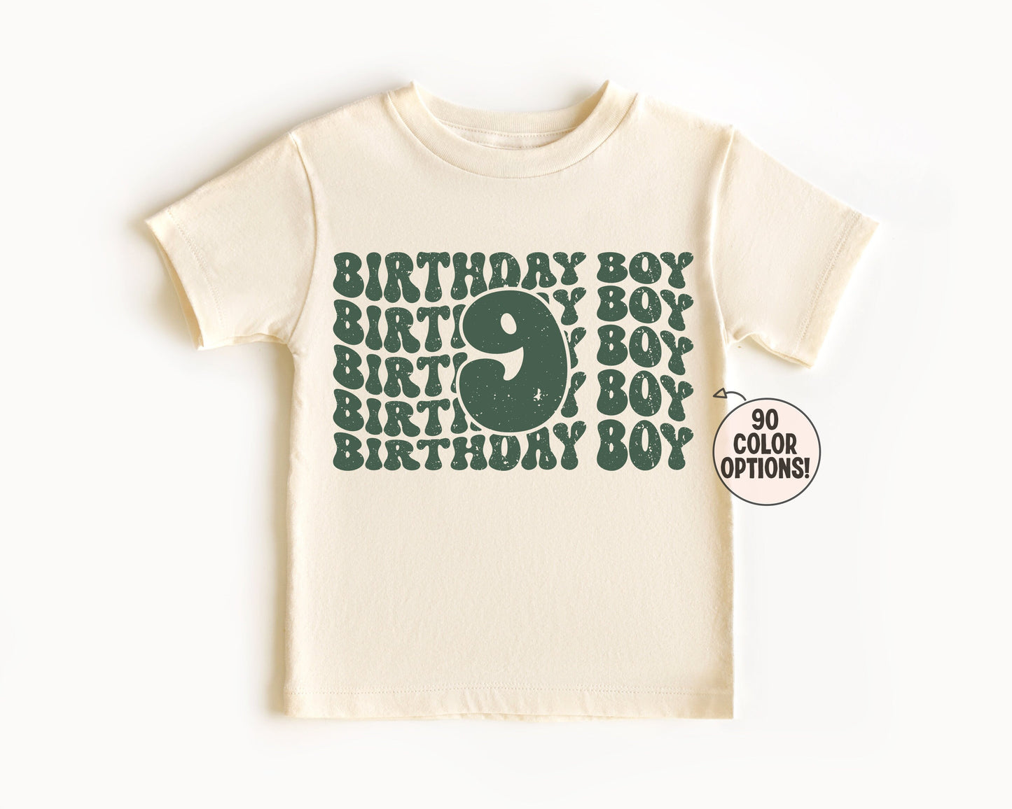 9th Birthday Boy Shirt