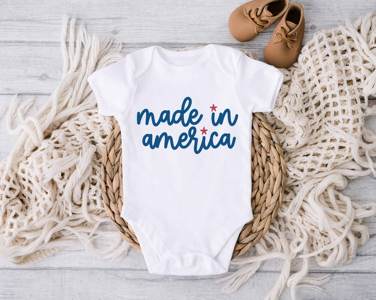 Made in America Onesie