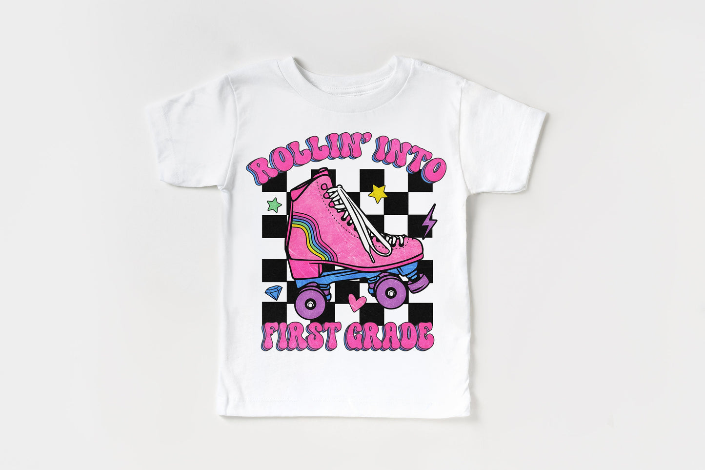 Rollin Into First Grade Shirt