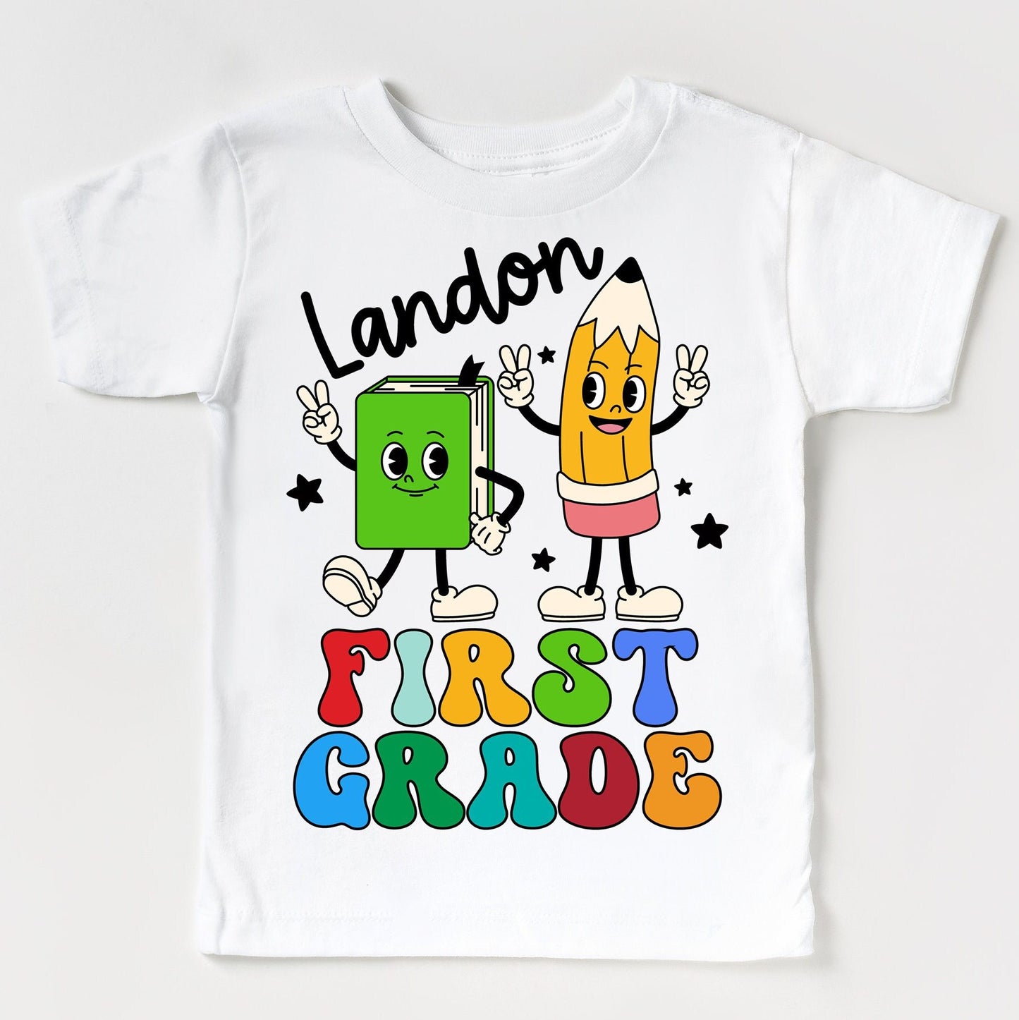 Personalized First Grade Shirt