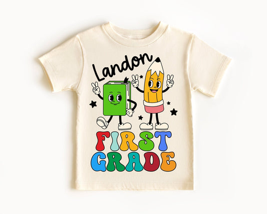 Personalized First Grade Shirt