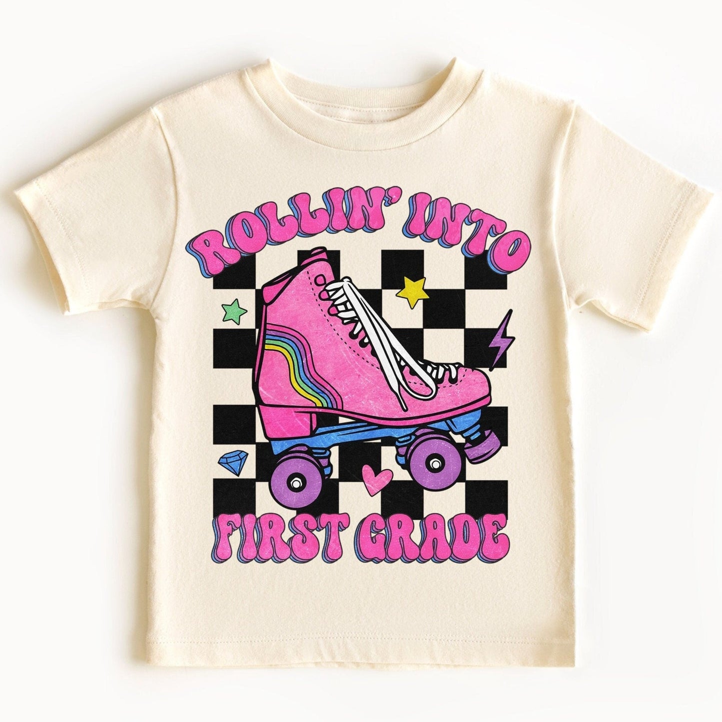 Rollin Into First Grade Shirt