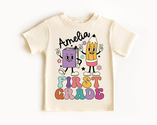 Personalized First Grade Shirt