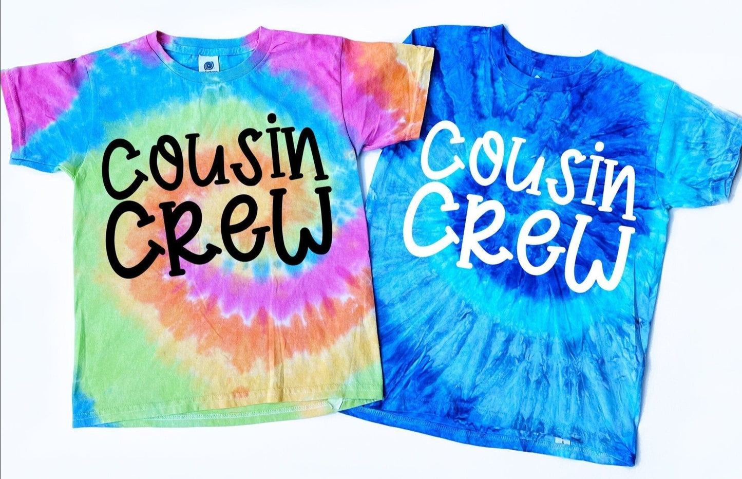 Cousin Crew Tie Dye Shirts