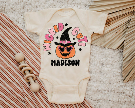 Personalized Halloween Onesie