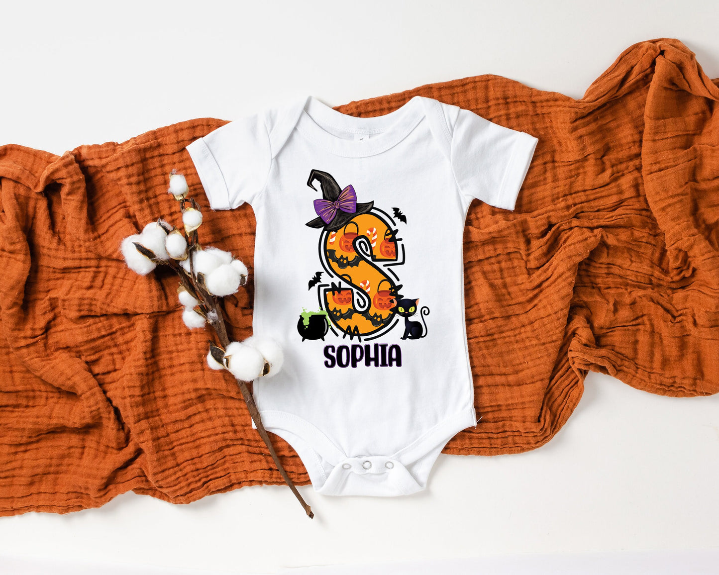 Personalized Halloween Onesie