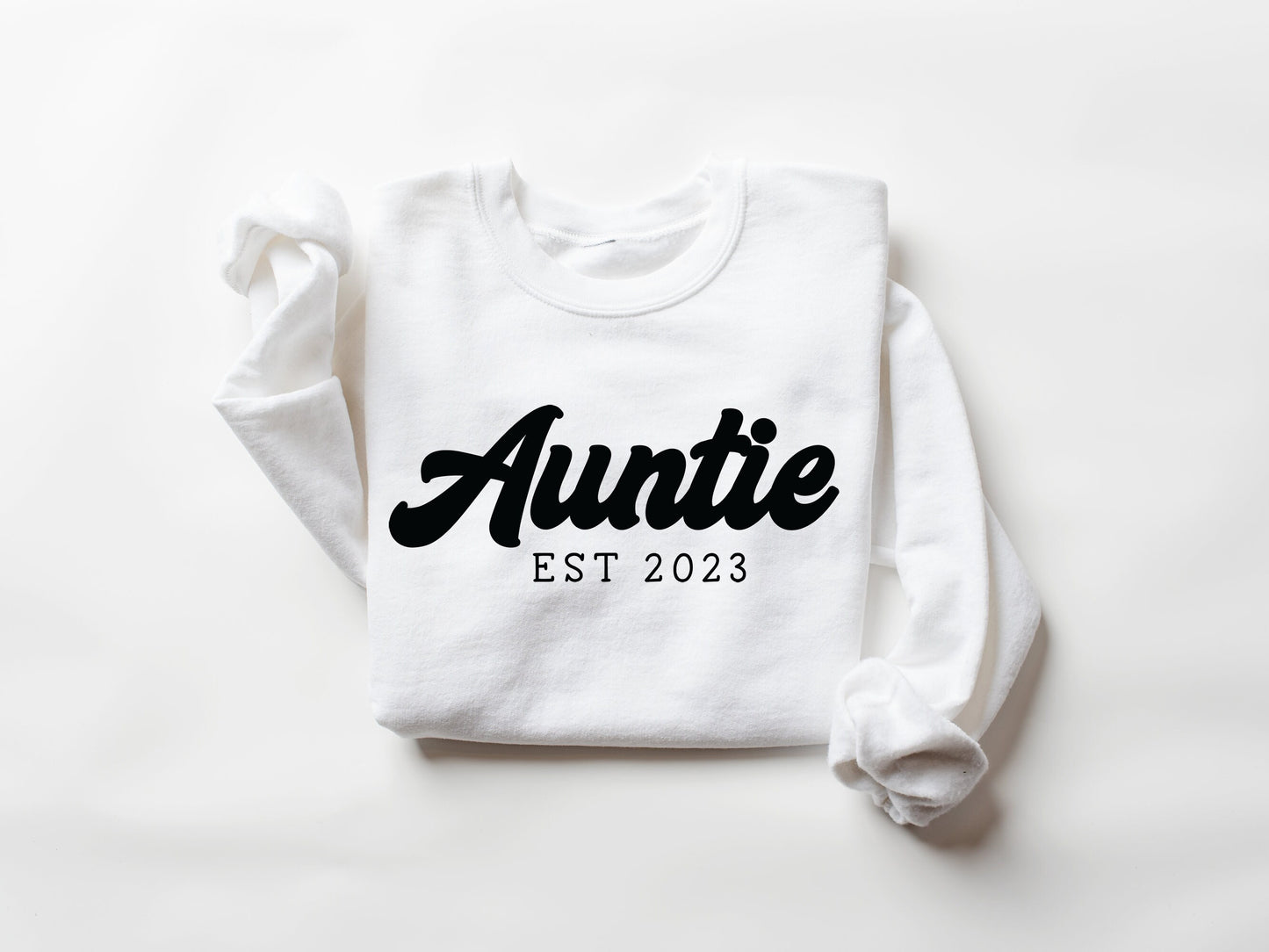 Custom Retro Auntie Sweatshirt