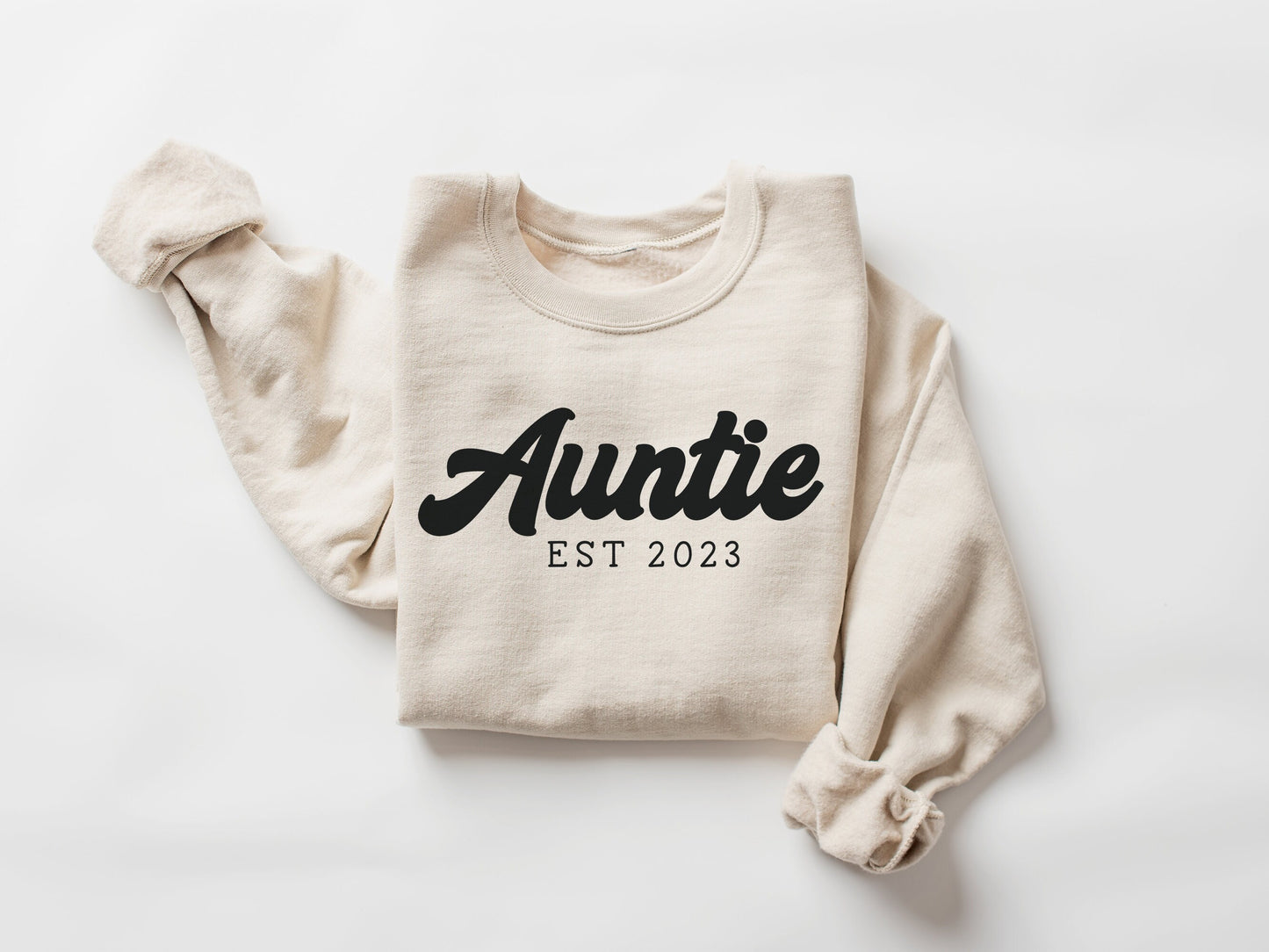 Custom Retro Auntie Sweatshirt